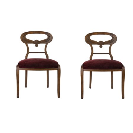 Coppia di sedie, Austria, metà del XIX secolo