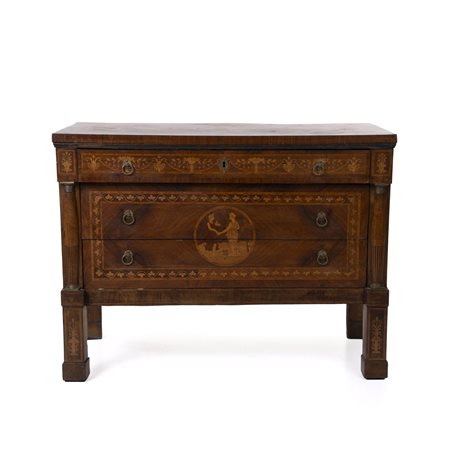 Cassettone, Italia, fine del XIX secolo