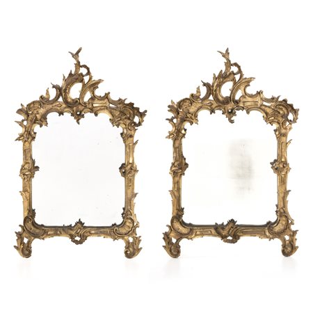 Coppia di specchiere, Francia, XIX secolo