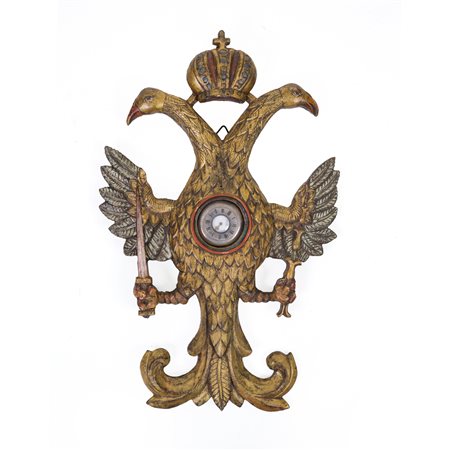 Porta orologio e orologio, XIX secolo