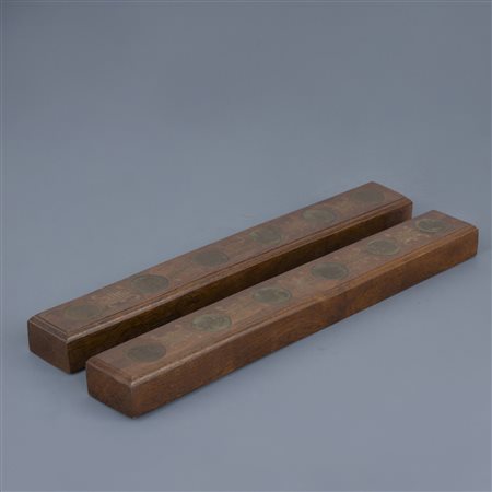 Coppia di ferma disegni, Cina, inizio del XX secolo