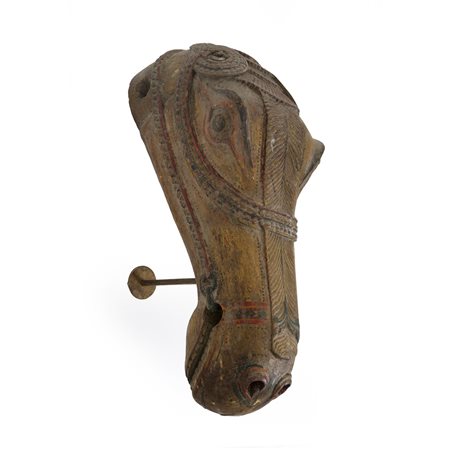 Testa di cavallo, Tibet, XVI/XVII secolo