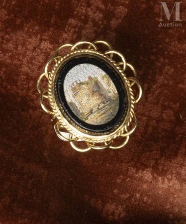 Bague micro-mosaïque