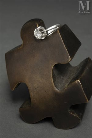 Bague diamant solitaire