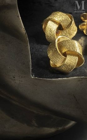 Boucles d'oreilles or