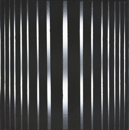 Ennio Finzi (1931 - 2024) ESPANSIONE, 1971 acrilico su tela, cm 30x30 sul...