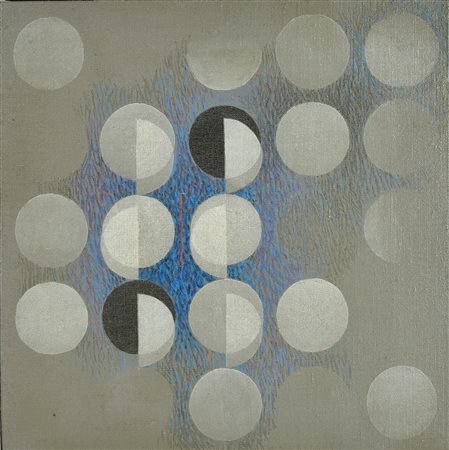 Carlo Nangeroni (1922 - 2018) PRELIMINARE (SEGNO), 1997 acrilico su tela, cm...