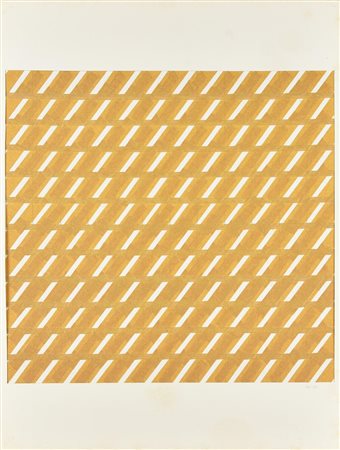 Walter Fusi (1924 - 2013) SENZA TITOLO, 1976 collage e grafite su cartoncino,...