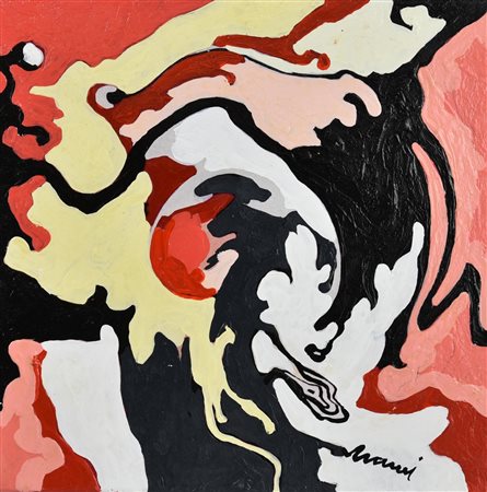 Mario Nanni (1922 - 2019) COMPOSIZIONE 3, 2007 tecnica mista su tela, cm...