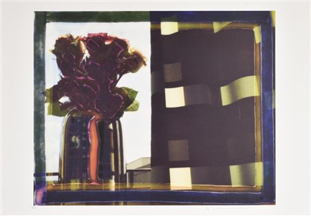 Maurizio Galimberti (1956) SENZA TITOLO pigmenti su cartoncino cotone, cm...