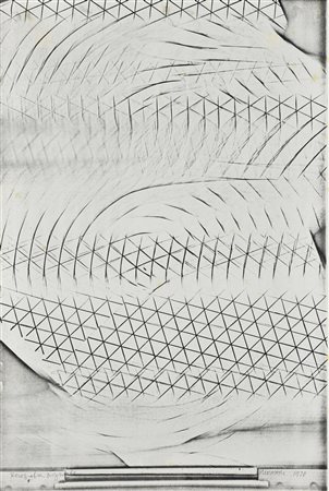 Bruno Munari (1907 - 1998) SENZA TITOLO, 1970 xerografia su carta, cm 38x25,5...