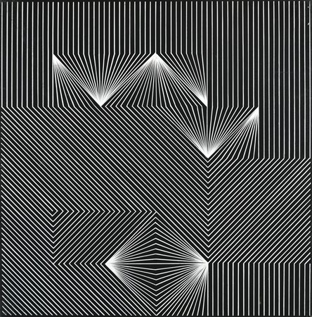 Alvaro Monnini (1922 - 1987) SENZA TITOLO, 1977 olio su tela applicata su...