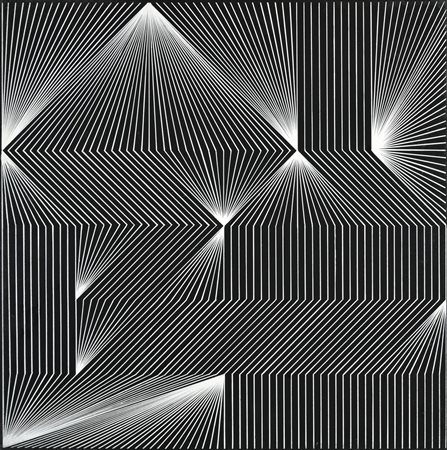 Alvaro Monnini (1922 - 1987) SENZA TITOLO, 1977 olio su tela applicata su...