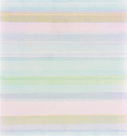 Vittorio Matino (1943) SENZA TITOLO, 1972 olio su tela, cm 51,5x49,3 sul...