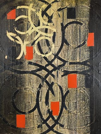 Roberto Floreani (1956) COSTELLAZIONE DEL MAGO, 2010 olio su tela, cm...