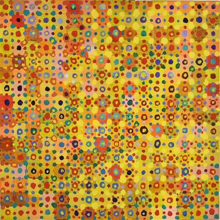 Massimo Kaufmann (1963) SENZA TITOLO, 2009 acrilico su tela, cm 40x40 sul...