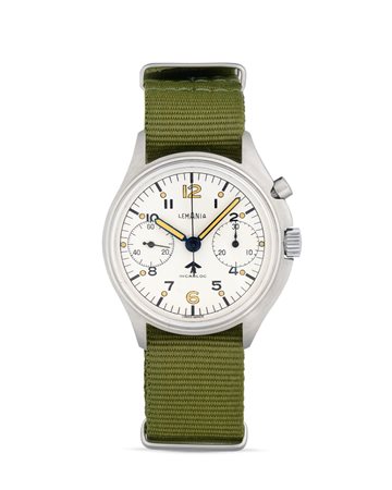 Lemania - cronografo realizzato per la Royal Air Force
