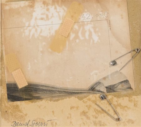 Daniel Spoerri (Galati -Romania, 1930 - Vienna, 2024) Senza titolo Tecnica...