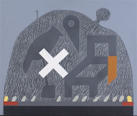 Concetto Pozzati (Vò di Padova, 1935 - Bologna, 2017) All'interno di un...