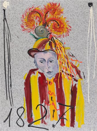 Aldo Mondino (Torino, 1938 - Torino, 2005) Francesco Santini detto Gobbo,...