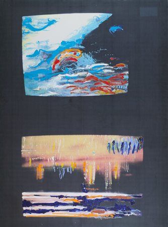 Mario Schifano (Homs, 1934 - Roma, 1998) Pagina VI 1996 Acrilico su...