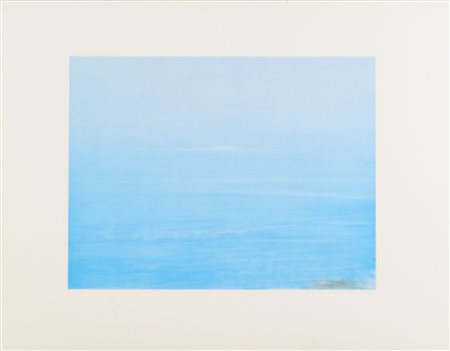 Piero Guccione (Scicli (Rg), 1935 - Ragusa, 2018) Le linee del mare 1992...