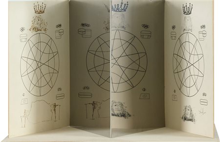 Salvador Dalì (Figuera, 1904 - 1989) Dix Recettes d'Immortalité Multiplo su...