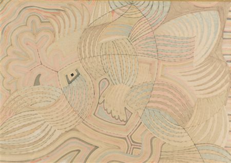 Corrado Cagli (Ancona, 1910 - Roma, 1976) Estro a Capo D'Orlando 1962...