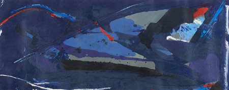 Walter Fusi (Udine, 1924 - Firenze, 2013) Senza titolo 1984 Olio e tecnica...