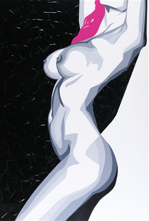 Luna Roberta Berlusconi (Milano, 1975) Fede 2019 Tecnica mista su tavola cm....