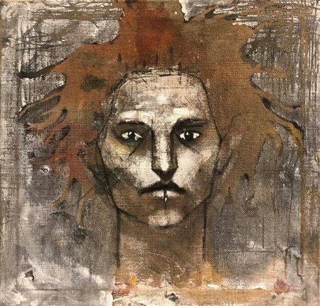 Tarik Berber (Banjaluka, 1980) Ego 2007 Olio su tela cm. 50x50 Sul verso:...