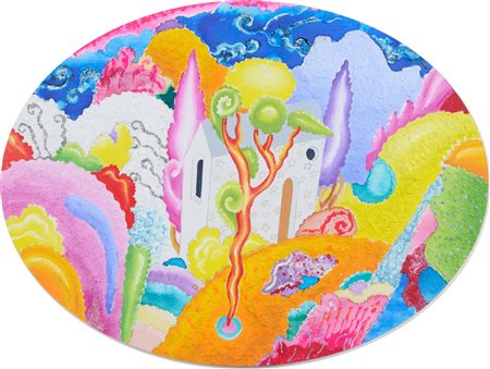 Luca Alinari (Firenze, 1943 - Firenze, 2019) Paesaggio 2010 Tecnica mista e...