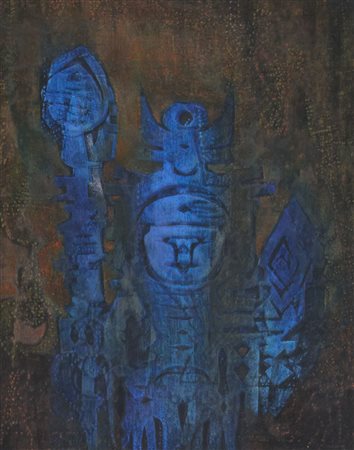 Mirko Basaldella (Udine, 1910 - Cambridge, 1969) Senza titolo Tecnica mista...