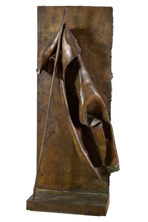 Giacomo Manzù (Bergamo, 1908 - Ardea (Rm), 1991) Studio per grandi pieghe...