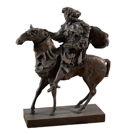 Luciano Minguzzi (Bologna, 1911 - 2004) Gian Galeazzo Visconti a Cavallo...