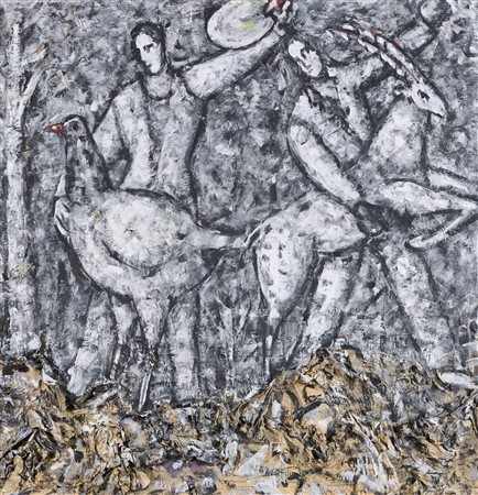 Roberto Barni (Pistoia, 1939) Il pittore e lo scultore alla guerra contro gli...