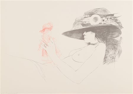 Franco Venanti (Perugia, 1930 - Perugia, 2023) Senza titolo Litografia su...