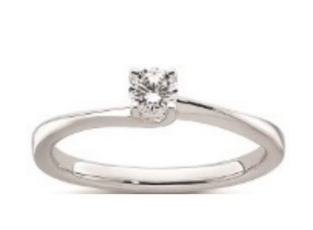 ANELLO IN ORO DIAMANTE NATURALE - 1006 NAT 18K