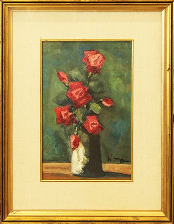 DELIO DI MAGGI, "Vaso di fiori", anni '70