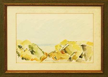 MAURO GRIOTTI, "Le dune", anni '80