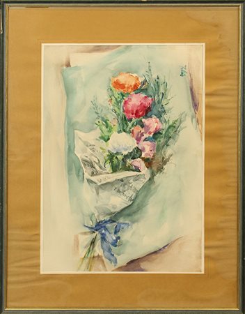 BUGNI, "Mazzo di fiori", 1984