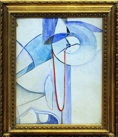 OSVALDO PERUZZI, "Astratto"