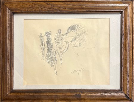 ALFONSO BORGHI, "Amazzoni", 1985