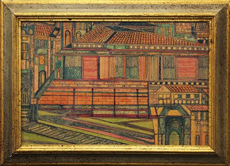 ALIGI SERRA, "Architetture", anni '70