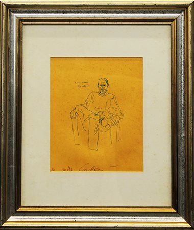 Firma illeggibile, "Ritratto", anni 96/97