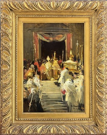 Lorenzo Delleani Pollone 1840 - Torino 1908 Festa di san giovanni