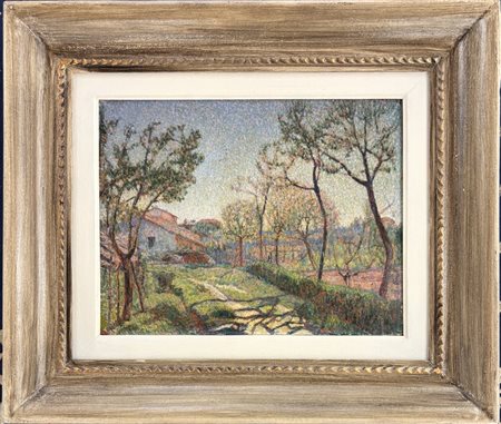 Angelo Barabino Tortona 1883 - Milano 1950 Paesaggio