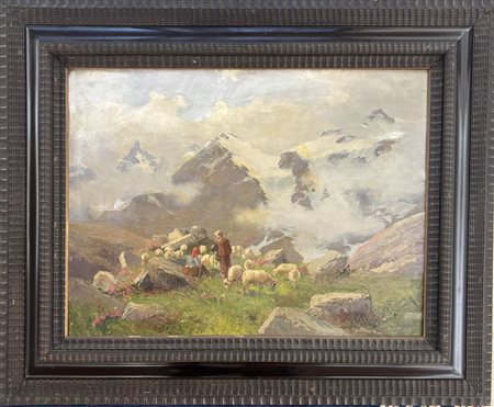 Leonardo Roda Racconigi (CN) 1868 - Torino 1933 Chateau des dames, breuil