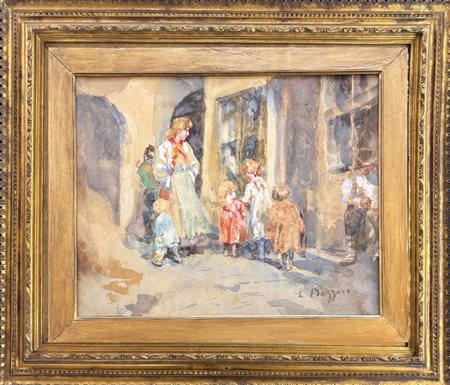 Leonardo Bazzaro Milano 1853 – 1937 Al sole