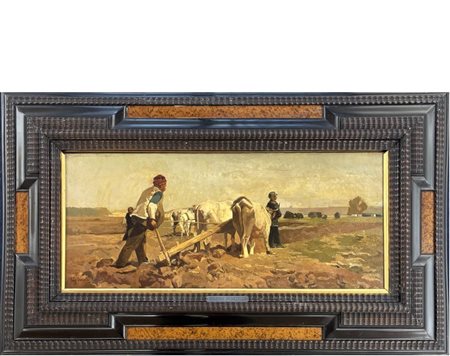 Eugenio Scorzelli Buenos Aires 1890 - Napoli 1958 L'aratura